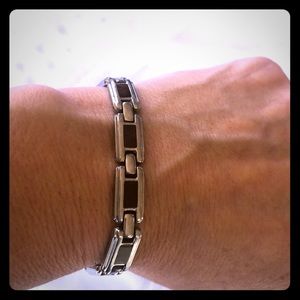 Titanium & Koa Wood 7” Bracelet